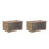 2Pcs Durable Plastic Storage Bin Clear Display Box for Mini Figures 9