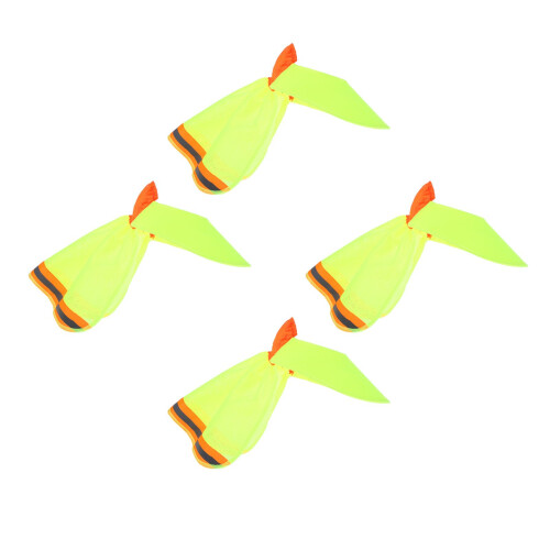 4Pcs Adjustable Hard Hat Sun Visor Neck Cover Breathable Mesh Yellow 2