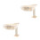 2Sets Beige Kattenhangmat Kattenbed Multifunctioneel Lintstof 3