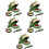 5Sets Kids Game Funny Finger Toy Decor 6
