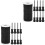 2Sets Black Roller Curtain Rope with Blind Cord Knobs and Bead Strings 4