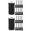 2Sets Black Roller Curtain Rope with Blind Cord Knobs and Bead Strings 5