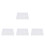 4Pcs Clear Tea Bag Storage Organizer Plastic Divided Box with Lid 5