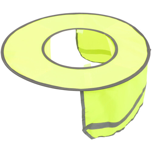 5Pcs Lightweight Hard Hat Sun Shade Yellow Visor for Construction 1
