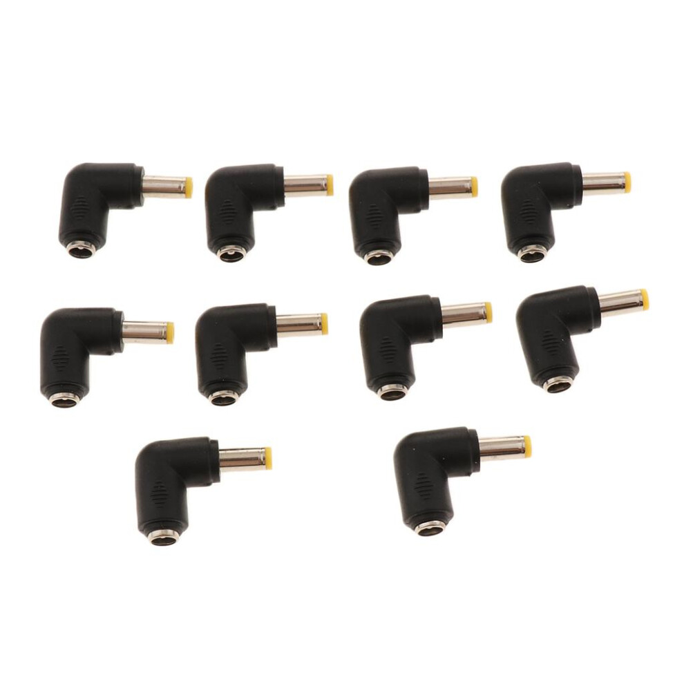 10 Pieces Dc 5.5X2.5mm Male To 5.5X2.1mm Female Laptop Power Supply Ad 6901423002197