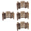 4Pièces Mini Clôture En Bambou Lisse Durable Pour Micro Paysage 7