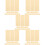 50Stk Wiederverwendbare Messingplatten Fruchtbatterie Experiment Set 8