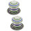 2Pcs Ceramic Small Stew Bowl with Lid Versatile Soup Serving Bowl 9