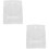 2Pcs Transparent Desk File Organizer Acrylic A4 Holder Stand 8