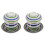 2Pcs Ceramic Small Stew Bowl with Lid Versatile Soup Serving Bowl 4