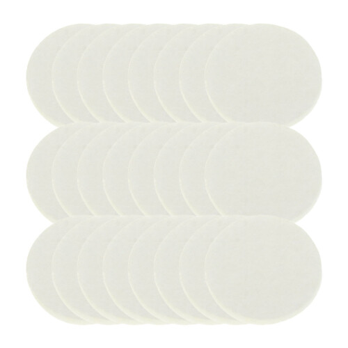 240Pcs Cotton Aroma Pads Replaceable Essential Oil Diffuser Pads White