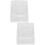 2Pcs Transparent Desk File Organizer Acrylic A4 Holder Stand 9