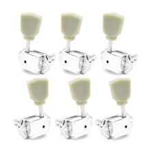 6 Piroli per Chitarra Stile Vintage, Accordatori 3L3R Compatibili con Parti di Chitarra