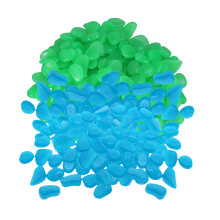600Pcs Resin Glow in The Dark Decorative Stones for Aquarium and Yard