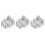 270Pcs Space-Saving Transparent Plastic Baby Booties Shoe Rack 8