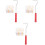 3Pcs Lint-Free Wall Paint Roller Covers Reusable for All Paint Types 3