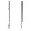 4Pcs Silver Telescoping Clamps Pen Type Retractable Clips 1
