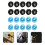 400Pcs Mic Non-Woven Covers Splash-Proof Microphone Protective Sleeves 8
