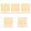 50Stk Wiederverwendbare Messingplatten Fruchtbatterie Experiment Set 4
