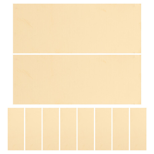50Stk Wiederverwendbare Messingplatten Fruchtbatterie Experiment Set 1
