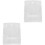 2Pcs Transparent Desk File Organizer Acrylic A4 Holder Stand 5
