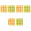 Simulation Grass Cluster Mini Scene Decor Green Brown Plastic 3