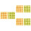 Simulation Grass Cluster Mini Scene Decor Green Brown Plastic 6