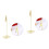 2Pcs Base Photo Clips Metal Menu Holders for Events 6
