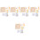 5Sets Punch Needle Handcraft Kit Multi Color DIY Embroidery Coaster 4