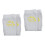 4Pairs Breathable Cotton Dance Shoe Socks Light Grey Floor Protector 6
