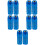 10Pcs Blue Metal Grease Nozzle Self Locking Hose Tips Replacement 8