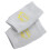4Pairs Breathable Cotton Dance Shoe Socks Light Grey Floor Protector 3
