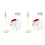 2Pcs Base Photo Clips Metal Menu Holders for Events 4