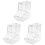 3Pièces Distributeur De Transparent Pour Hamster 3