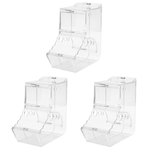 3Pièces Distributeur De Transparent Pour Hamster 2
