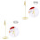2Pcs Base Photo Clips Metal Menu Holders for Events 5