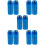 10Pcs Blue Metal Grease Nozzle Self Locking Hose Tips Replacement 9
