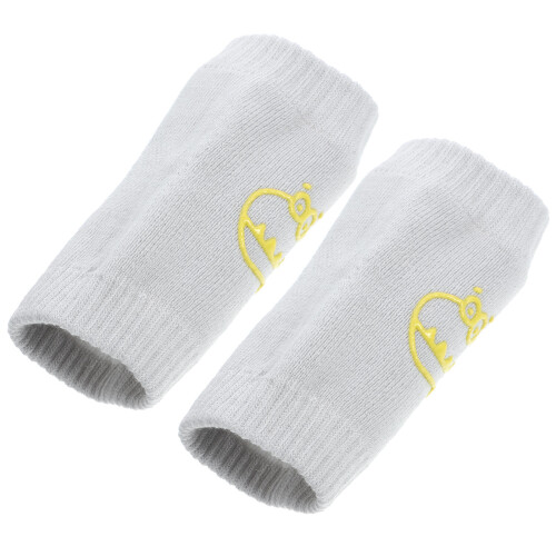 4Pairs Breathable Cotton Dance Shoe Socks Light Grey Floor Protector 1