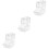 3Pièces Distributeur De Transparent Pour Hamster 6