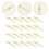 60Pcs Lightweight Yellow Needle Threader Tool for Home Sewing Machines 10