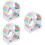 3Sets Silent Hamster Wheel for Small Pets Home Exercise 7