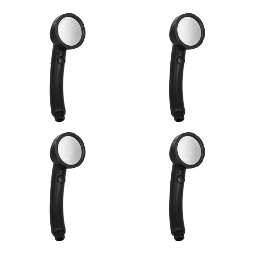 4Pcs Replacement Plastic Shower Head Handheld ABS Spray Shower Nozzle 1