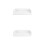 2Pcs Nail-Free White PVC Projector Wall Stand Durable Storage Holder 5