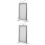 2Pcs Clear Acrylic Poster Holder Stand for Tabletop Menu Display 7