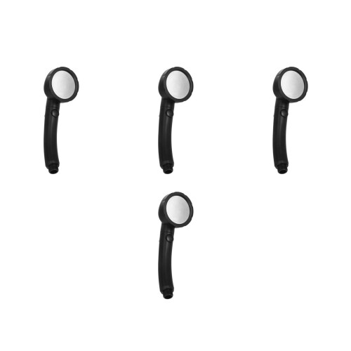 4Pcs Replacement Plastic Shower Head Handheld ABS Spray Shower Nozzle 2