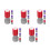 20Pcs Multi- Inking Stamp Kit for Kids Prank and Card Making 10