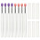 30Pcs Silicone Lipstick and Eyeshadow Applicator Brushes for Kids 1