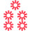 50Pcs Self-Adhesive Light Clips Transparent for Outdoor String Lights 8