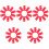 50Pcs Self-Adhesive Light Clips Transparent for Outdoor String Lights 5