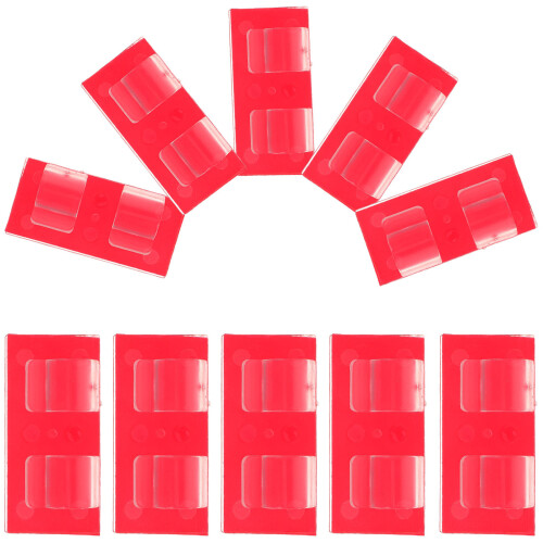 50Pcs Self-Adhesive Light Clips Transparent for Outdoor String Lights 2